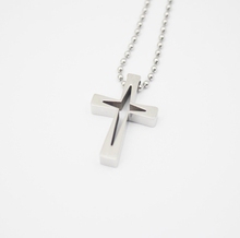 Necklace & pendants 2016 Latest Fashion Design 316l Stainless Steel Cross Necklace Top Quality Hollow Cross Pendant Necklace 2024 - buy cheap