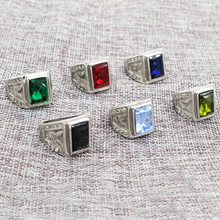 Мужское кольцо из нержавеющей стали, 6 цветов 2024 - купить недорого