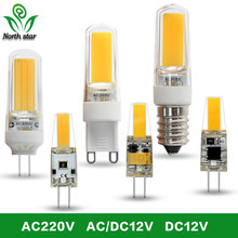 Led G4 G9 E14 Lamp Bulb Dimming AC DC 12V 220V 6W 9W COB SMD Replace Halogen Lighting Lights Spotlight Chandelier Bombillas 2024 - buy cheap