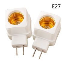 Rotary E27 Plug-in Screw LED Light Bulb Holder Lamp Base Socket Plug Adapter Converter With ON/OFF Button 2024 - buy cheap