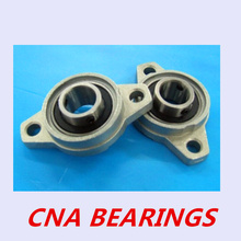 30 mm diameter zinc alloy bearing housings KFL006 flange bearing housings with pillow block 2024 - buy cheap