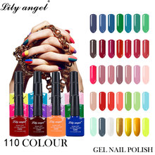 Lily Angel High Quality Nail Gel Polish Nail Art Salon Tips Hot Sale Color 7.3ml Soak off Organic UV LED Nail Gel Varnish 2024 - buy cheap