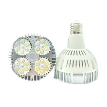 LED Par30 35W Spotlight Par 30 Bulb Light E27 Indooor high power Lamp black white body  220V 1pcs/lot 2024 - buy cheap