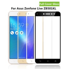 2pcs For ASUS Zenfone Live ZB501KL Tempered Glass 3D Full Cover Front Cover Screen Protector Film For Asus A007 X00FD Guard 2024 - buy cheap