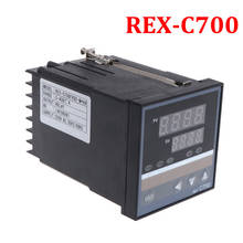 OOTDTY AC 220V Oven Temperature Controller REX-C700 Thermocouple PT100,K Universal Input Relay Output Thermostat 2024 - buy cheap