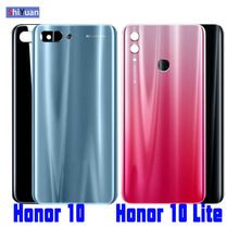 Задний корпус для Huawei Honor 10 Lite Honor 10, задняя крышка батарейного отсека Honor 10 Lite, заднее стекло Honor10, задняя панель 2024 - купить недорого
