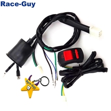 Kill Stop Switch + Wiring Loom Harness For Chinese 50cc 70cc 90cc 110cc 125cc 140cc 150cc 160cc Kick Start Engine Pit Dirt Bike 2024 - buy cheap