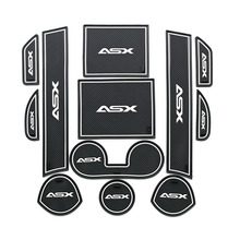 Коврик противоскользящий для автомобиля Mitsubishi ASX 2013 - 2016 слот-коврик для двери 2024 - купить недорого