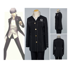 Disfraz de Shin Megami Tensei Persona 4 Yu Narukami Yasogami para hombre y niño, traje de Cosplay de alto rendimiento, sombrero negro para adulto 2024 - compra barato