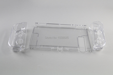 Прозрачный пластиковый прозрачный Кристальный защитный чехол для консоли Nintendo Switch NS NX, прозрачная оболочка ChengChengDianWan, 5 комплектов 2024 - купить недорого