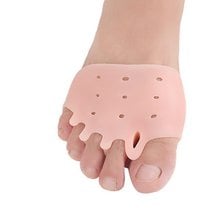 SEBS Silicone Toe Separator Honeycomb Forefoot Cushion Pad with 5 Loops Thumb Valgus Corretcor Toe Bracer Foot Care Tool 2024 - buy cheap