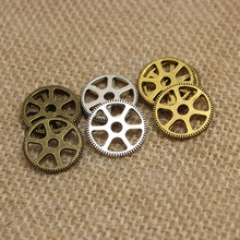  50pcs/lot 20mm Three Color Antique Metal Alloy Gear Charm Jewelry Charms Findings Making  T0195 2024 - buy cheap