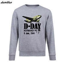 Hot Sale Fashion Sweatshirt D-Day Normandy, Epic Paramotor Pilot Men Spring Autumn Fleece Pullover Coat Hoodies Harajuku 2024 - buy cheap