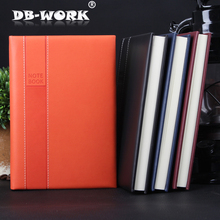 2019 Business Leather Notebook High-grade office supplies notepad business stationery notebook faux fur hardfaced A5 diary book 2024 - buy cheap
