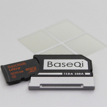 Baseqi-Unidad de aluminio para Microsoft Surface Book 3, adaptador de tarjeta de 13 pulgadas, lector de tarjetas SBook III 2024 - compra barato