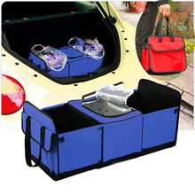Автомобильный органайзер для багажника, прочный Автомобильный складной портативный ящик для хранения продуктов питания, многофункциональные инструменты, органайзер для автомобиля, портативные сумки для хранения 2024 - купить недорого