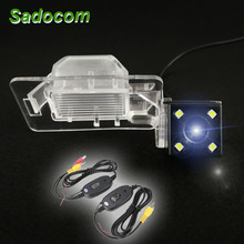 Cámara de visión trasera para coche, Kit de Monitor con Sensor de marcha atrás, HD, CCD, 4 LED, visión nocturna, para Great Wall Haval H3 H5 2024 - compra barato