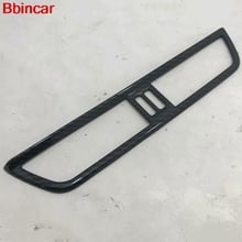 Bbincar For Porsche Cayenne 2018 2019 Interior Accessories Europe Model Car ABS Middle Console Contral Air Vent Outlet Trim 2024 - buy cheap