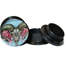 India Mandala Flower Acrylic Ear Plugs And Tunnels Ear Stretcher Expander 4-16mm Saddle Fit Plug Piercing 2024 - buy cheap