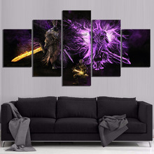 5 Piece Dark Souls 3 Video Game Poster Paintings Canvas Art Wall Paintings for Room Wall Decor 2024 - buy cheap