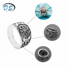 Norse Viking Vegvizir Compass Pattern Ring Talisman Rings Mens Ring Bague Vintage Accessories Anel Fashion Jewelry 2024 - buy cheap