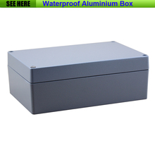 Free Shipping  1piece /lot Top Quality 100% Aluminium Material Waterproof IP66 Standard aluminium electronic box 222*145*80mm 2024 - buy cheap