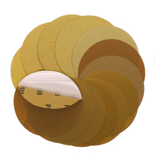 20Pcs 6 Inch PSA Gold 40 to 800 Grits Sandpaper Sanding Disc for Metal & Automotive 2024 - buy cheap