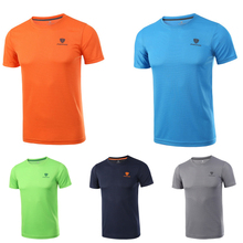 Summer Men's Running T Shirt Quick Dry Tshirts Fitness Casual For Male Breathable T-shirt Tops Tee Plus Size XXXXL Dropshipping 2024 - buy cheap