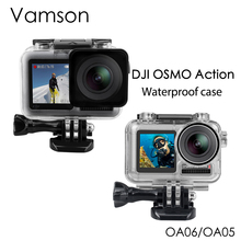 Vamson-carcasa impermeable para Cámara de Acción DJI Osmo, carcasa protectora de buceo a 60M, transparente, 0A06 2024 - compra barato