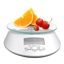 Kitchen Scale High-precision sensors glass surface 1g x 5KG 5KG / 1g  5000g* 1g electronic kitchen food scale Measuring Tool 2024 - buy cheap