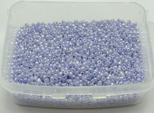5000 perla de Ceilán Lila púrpura, cristal de cristal 2mm (10/0) + caja de almacenamiento 2024 - compra barato