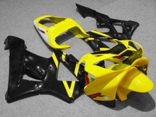 Kits de carenagem em plástico abs para honda cbr900rr, injeção preta, amarela, 929, 00, 01 ano, cbr929rr, 2000, 2001 2024 - compre barato