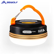 BSWolf-Iluminación portátil para acampar al aire libre, lámpara LED multifunción recargable para acampar, imán USB, tienda de emergencia, 300ML 2024 - compra barato