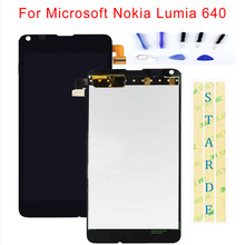 STARDE Replacement LCD For Microsoft Nokia Lumia 640 LCD Display Touch Screen Digitizer Sense Assembly Frame 4.3" 2022 - buy cheap