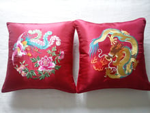 NEW Chinese embroidery cotton Pure handmade  longfeng  gifts fashion pillow cushion jc009 2024 - buy cheap