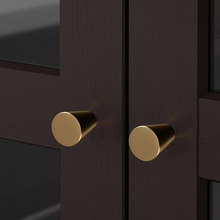 Armário de bronze porta alças cone simples europeu chinês gaveta armário armário cômoda sapato caixa móveis puxa botões 2024 - compre barato