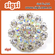 wholesale sparkly crystal rhinestone brooch pin for wedding invitation gift 2024 - buy cheap