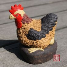 China boutique collection yixing red stoneware Tea pet Ornaments hen 2024 - buy cheap