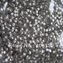 1 bolsa OD-62-plata envío gratis 3D 3 MM plata forrado rayado redondo Metal perno brillante decoración de uñas encantadora Outlooking 2024 - compra barato