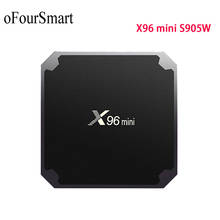 X96 mini Android 7.1 1GB RAM 8GB ROM Smart TV box Amlogic S905W HDR 10bit Suppot 2.4G WiFi H.265 Media Player 2024 - buy cheap