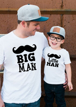 Camiseta blanca de manga corta para hombre, ropa para padre y bebé, atuendos familiares a juego, 1 ud. 2024 - compra barato