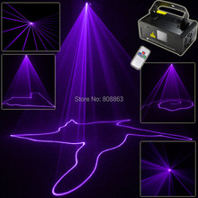 ESHINY Violet Purple Laser Line Beam Scan Remote DJ Dance Bar Xmas Party House Disco DMX Lighting Effect Stage Light Show N8B192 2024 - buy cheap