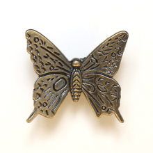 Butterfly Shaped Cabinet Knob Antique Dresser pull Knob Drawer Knob Pull Handle Kids Room Furniture Door Knob Pull Handle 2024 - buy cheap