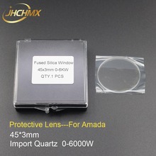 JHCHMX High Power Fiber Laser Protective Lens/Windows 45*3mm Import Quartz For 0-6KW Amada Fiber Laser Welding Cutting Machines 2024 - buy cheap