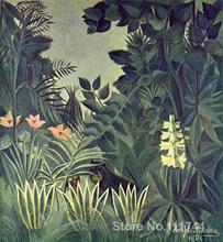 Modern art painting The Equatorial Jungle Henri Rousseau replicas High quality Hand painted 2024 - buy cheap