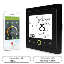 MOES APP Control Wi-Fi Smart Thermostat Temperature Controller 16A Compatible with Alexa / Google Home Electric Heating for Home 2024 - buy cheap