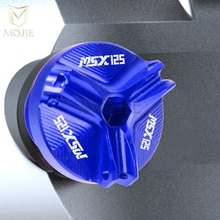 M20*2.5 Motorcycle CNC Aluminum Engine Oil Filler Cap Sump Plug Cover Screw Tank Cap Racing Bolts For Honda MSX125 2014-2019 2024 - buy cheap