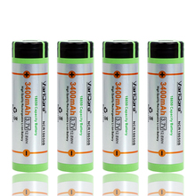 4PCS VariCore 18650 3400mAh battery NCR18650B with original new 3.7V Suitable for flashlights 2024 - buy cheap