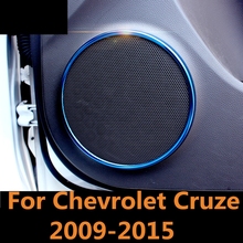 For Chevrolet Cruze 2009-2015 styling detector Inside Audio Speak Sound Ring circle lamp trim Interior decoration Accessories 2024 - buy cheap