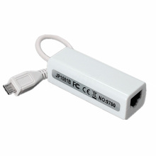 Micro USB 2,0 5P в RJ45 сети Lan Ethernet кабель конвертер адаптер для планшетных ПК QJY99 2024 - купить недорого